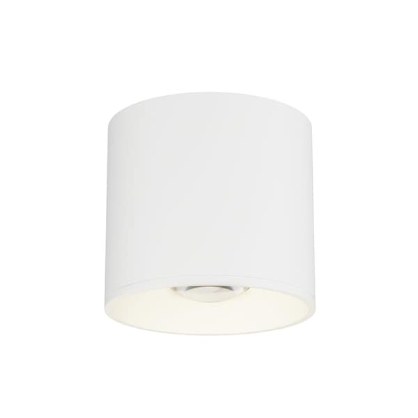 Maxim Lighting Stout RD 120-277V Indoor/Outdoor Flush Mount, White 86212WT - main